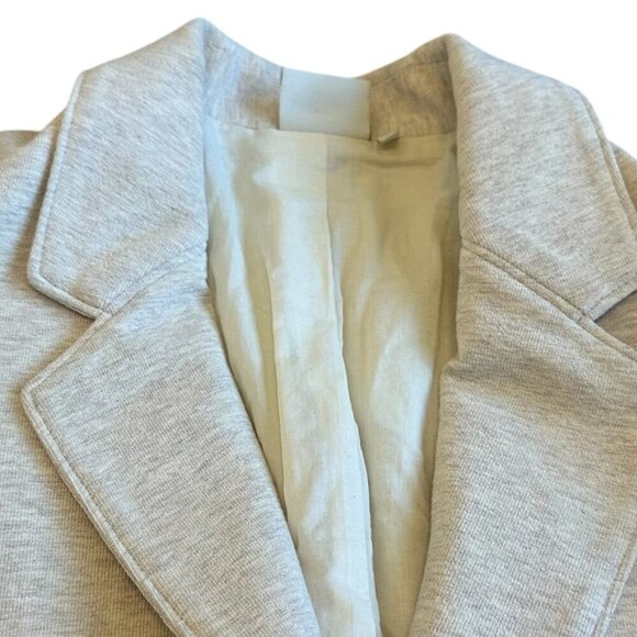 Richer Poorer Beige Button-Down Cotton Knit Blazer Jacket Casual Size Small NWOT - Picture 2 of 13